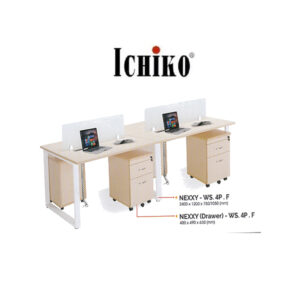 Meja Kantor Ichiko Eco NEXXY - WS.4P.F